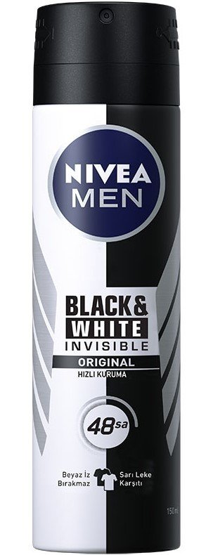 Nivea Invisible Black and White Deodorant 150 ml