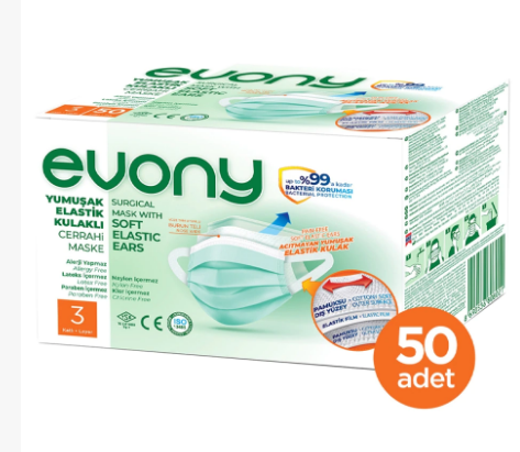 Evony Maske 50 Adet