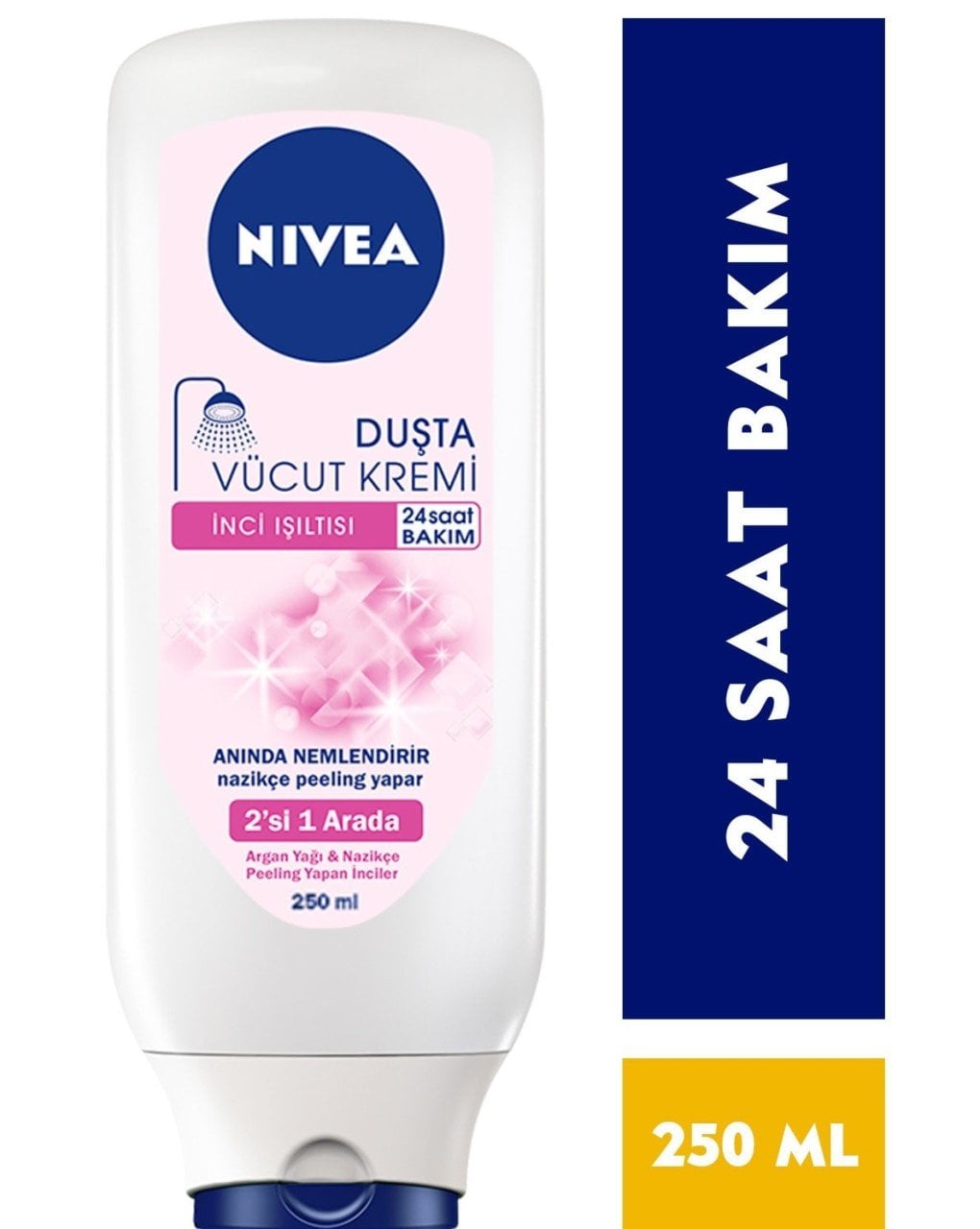 Nivea Duşta Vücut Kremi İnci Işıltısı 250 ML