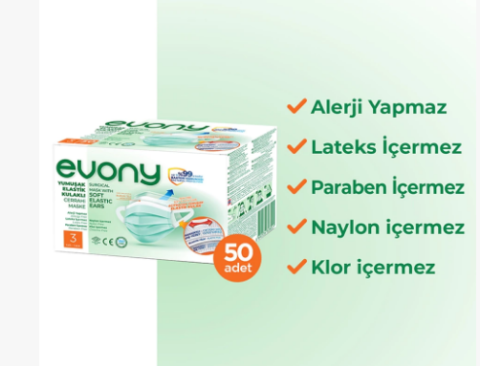 Evony Maske 50 Adet