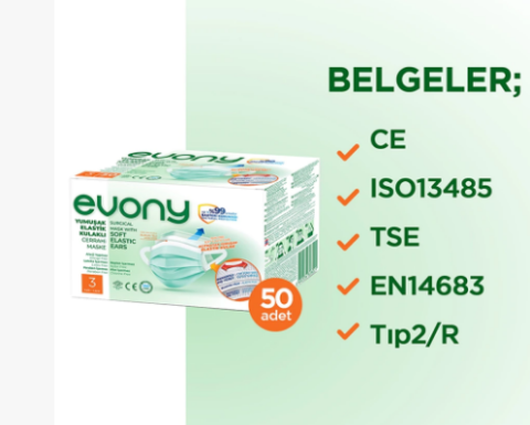 Evony Maske 50 Adet