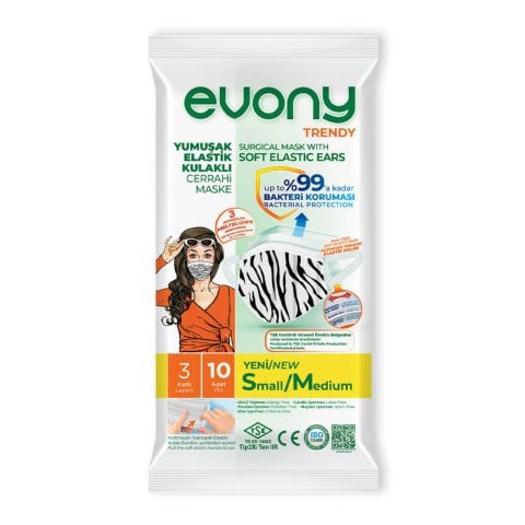 Evony Small / Meduim Maske 10 Adet