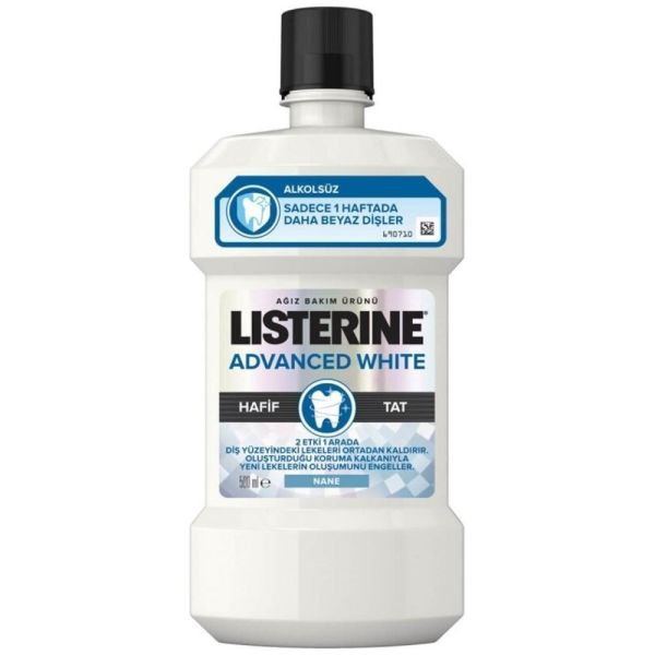 Listerine Advanced White Ağız Bakım Suyu 500 ml