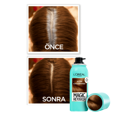 Magic Touch Sprey Boya Altın Kahverengi 75 ml