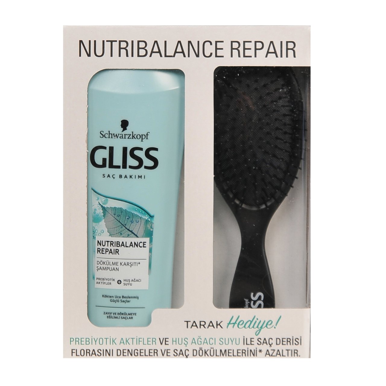 Gliss Nutrıbalance Repaır 500 ml Şampuan Tarak Hediyeli