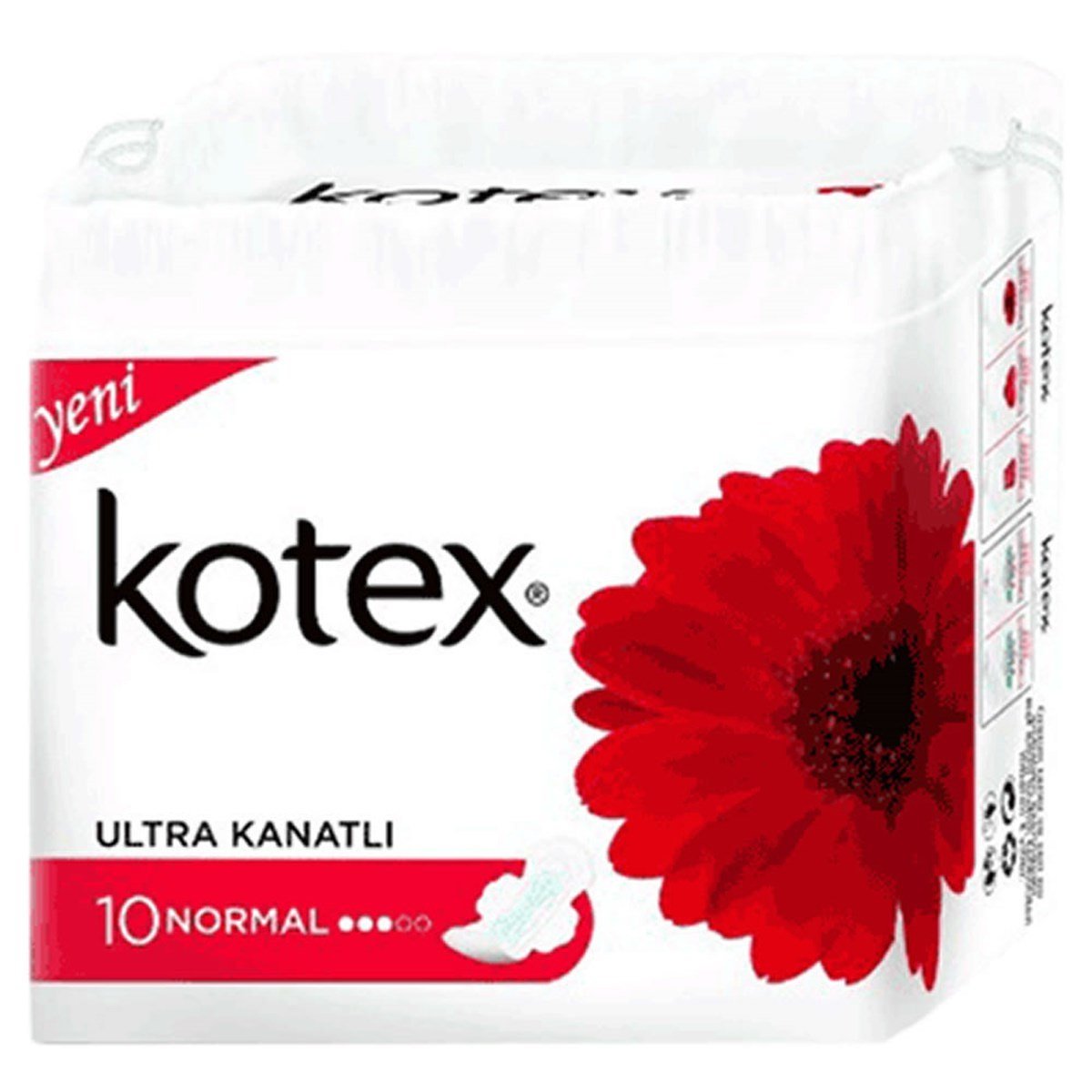 Kotex Ultra Kanatlı Ped 10' lü Normal