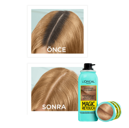 Magic Touch Sprey Boya Sarıdan Koyu Sarıya 75 ml