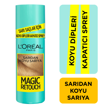 Magic Touch Sprey Boya Sarıdan Koyu Sarıya 75 ml
