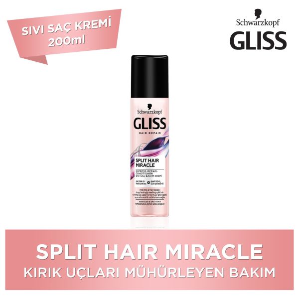 Gliss Splithair Miracle Sıvı Saç Kremi 200 ml