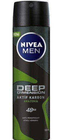 Nivea Deep Dimension Amazonia Deodorant 150 ml