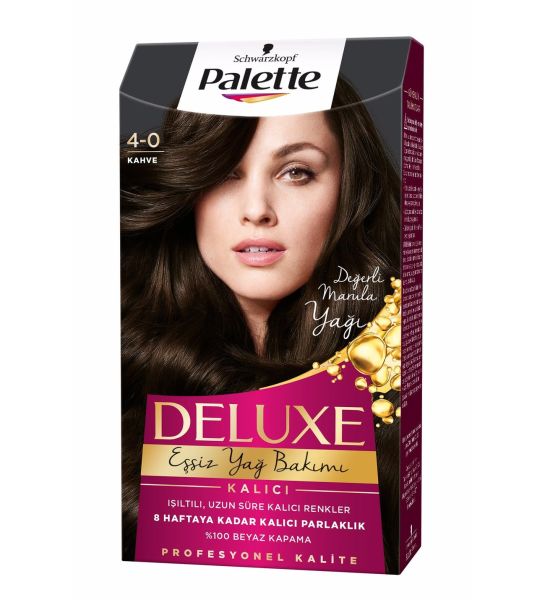 Deluxe 4-0 Kahve Saç Boyası
