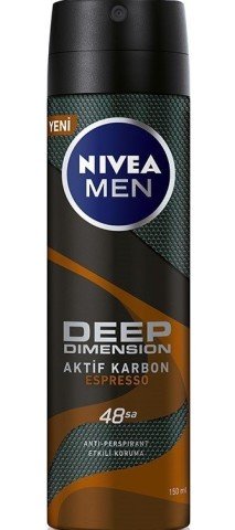 Nivea Deep Dimension Espresso Deodorant 150 ml