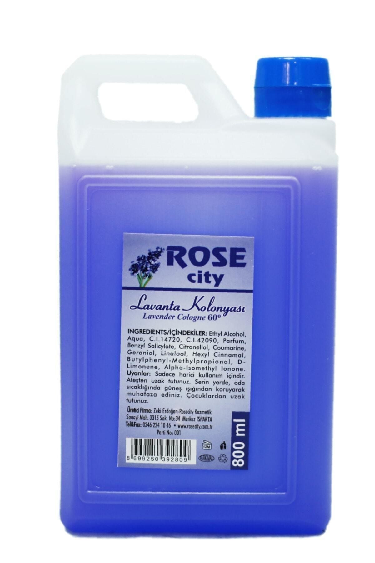 Rose City Lavanta Kolonyası 800 ml