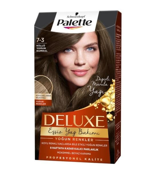 Palette Deluxe 7-3 Küllü Yoğun Kumral Saç Boyası