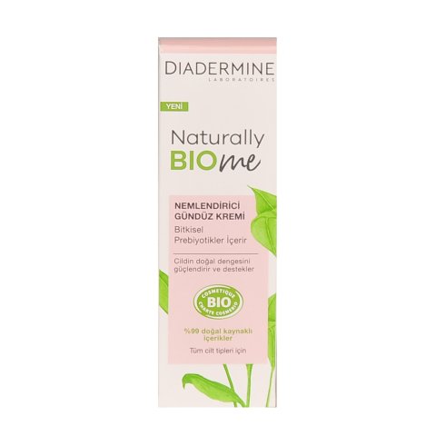 Diadermine Naturally  Bıo Me Nemlendirici Gündüz Kremi 50 ml