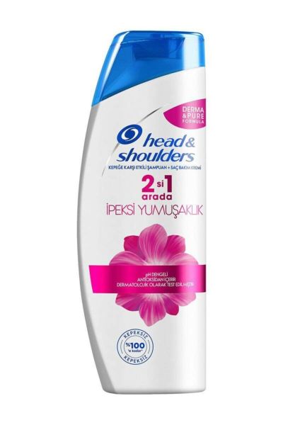 Head Shoulders İpeksi Yumuşaklık 2'si 1 Arada Şampuan 400 ML