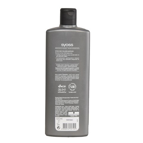Syoss Men Volume Kalın ve Gür Görünüm Sağlayan Şampuan 500 ml