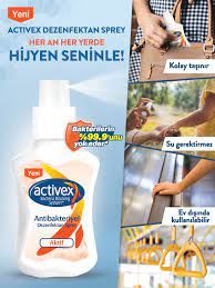 Activex Dezenfektan Sprey 100 ml