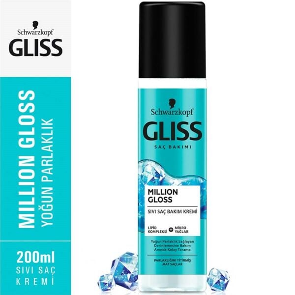 Gliss Mıllıon Gloss Sıvı Saç Kremi 200 ml