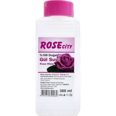 Rose City Doğal Gül suyu 380 ml.
