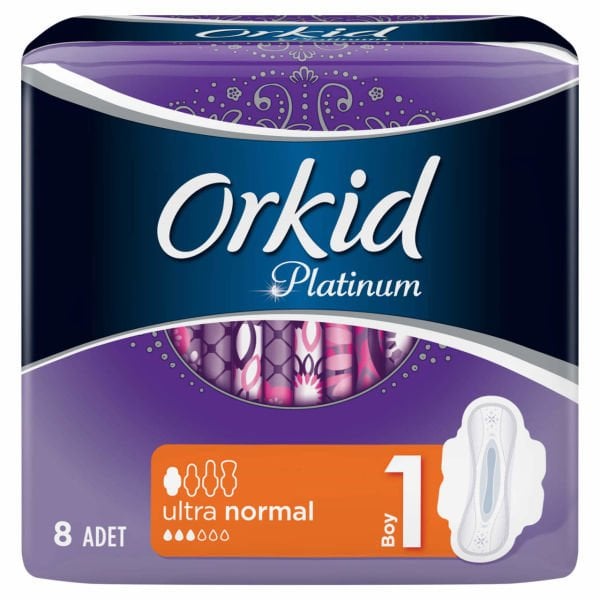 Orkid Ultra Hijyenik Normal Ped 8'li