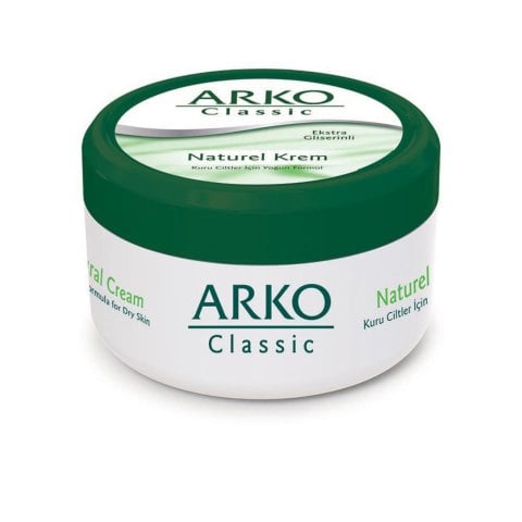 Arko Classic  Ekstra Gliserinli Natural Krem 150 ml
