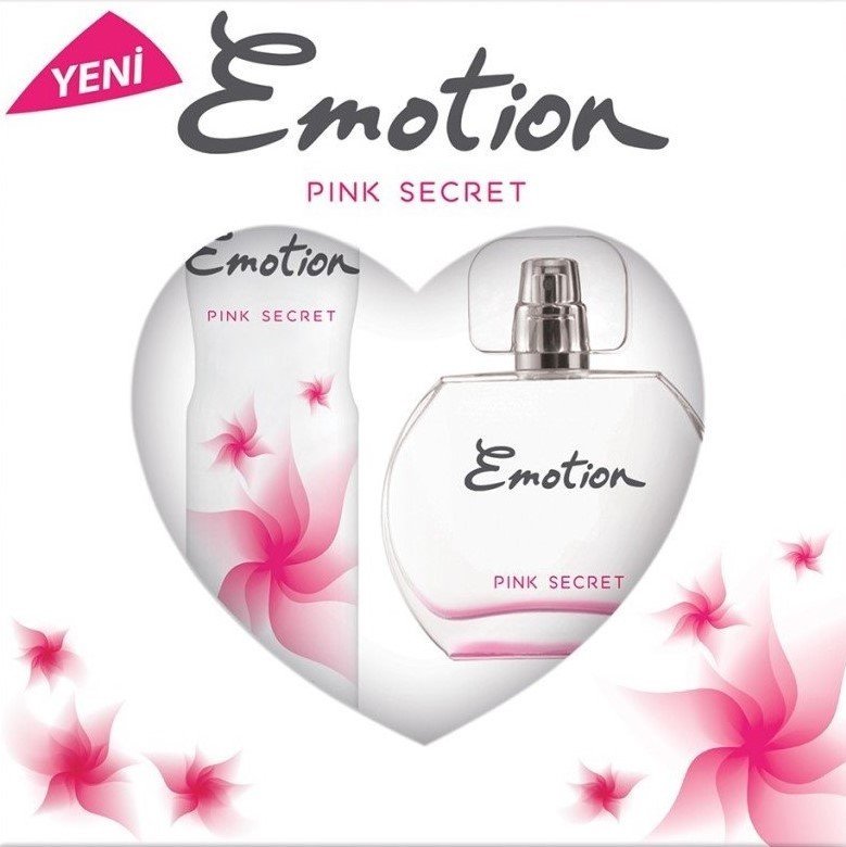 Emotion Pink Secret Parfüm Seti