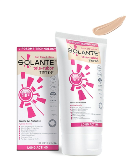 Solante Tele Rubor Tinted Güneş Kremi 50 SPF