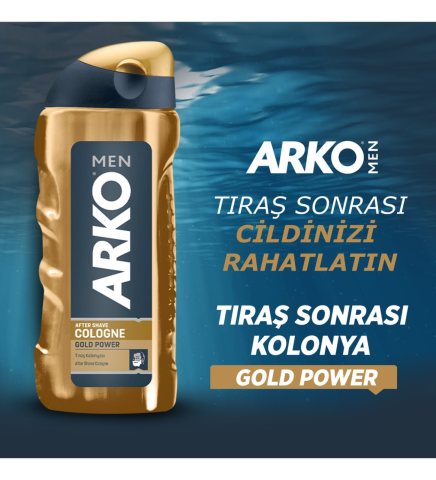 Arko Men Gold Power Tıraş Kolonyası 250 ml