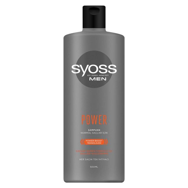 Syoss Men Power Şampuan 500 ml