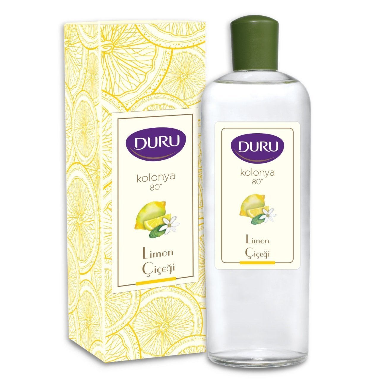 Duru Limon Çiçeği Kolonyası 80 Derece  400 ml