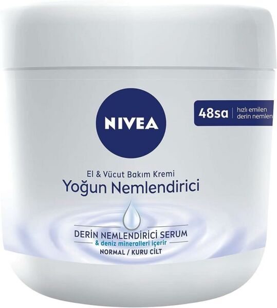 NİVEA EL VE VÜCUT YOĞUN BAKIM KREMİ 400 ML