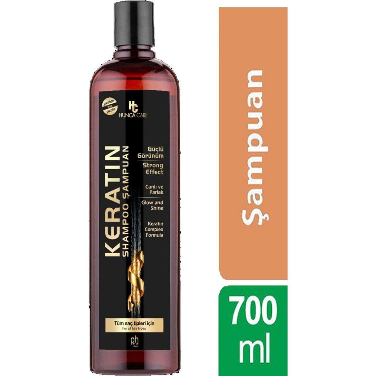 Hunca Care Keratin Şampuan 700 ml