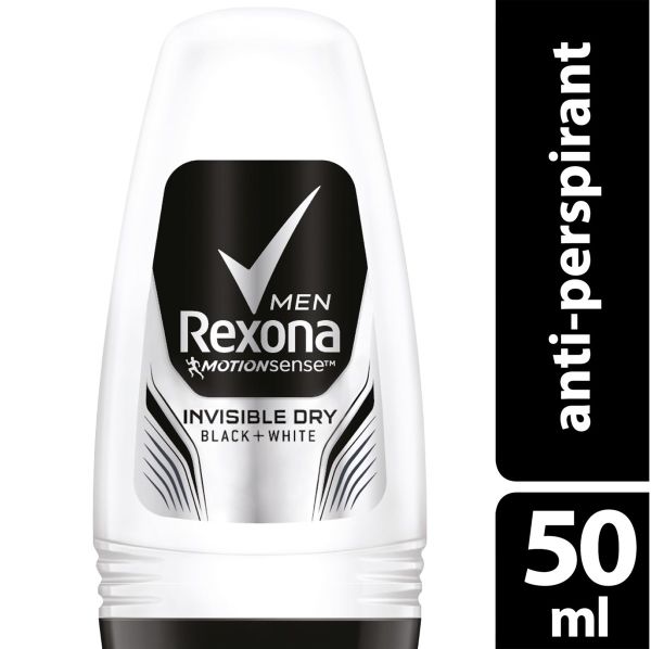 Rexona İnsivible Black White Roll- On 50 ml