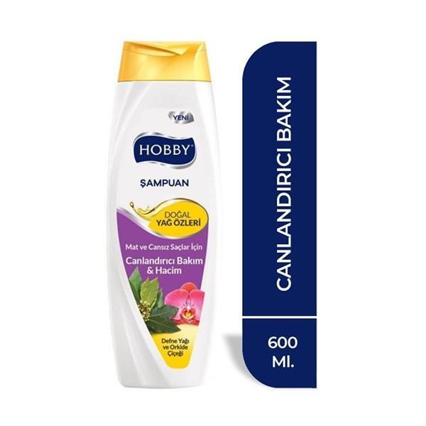 HOBBY CANLANDIRICI BAKIM VE HACİM ŞAMPUAN 600 ML