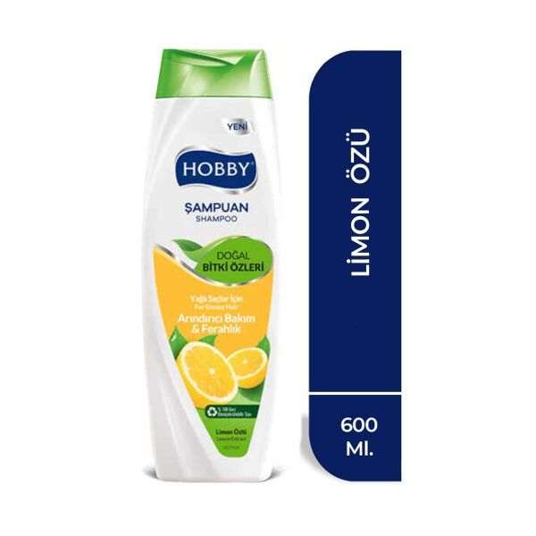 HOBBY ARINDIRICI BAKIM VE FERAHLIK ŞAMPUAN 600 ML