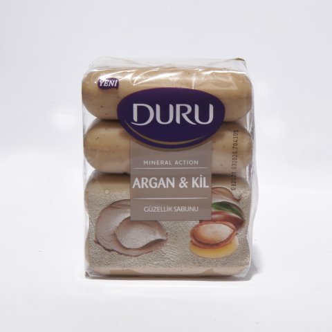 Duru Argan & Kil Güzellik Sabunu 4 x70 = 280 gr