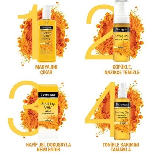 Neutrogena Soothing Clear Yüz Bakım Spreyi 125 ML