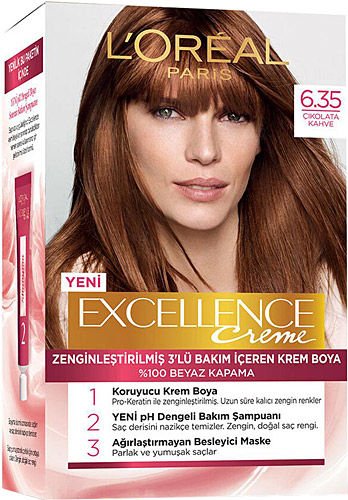 Loreal Paris Excellence Creme Boya 6.35 Çikolata Kahve