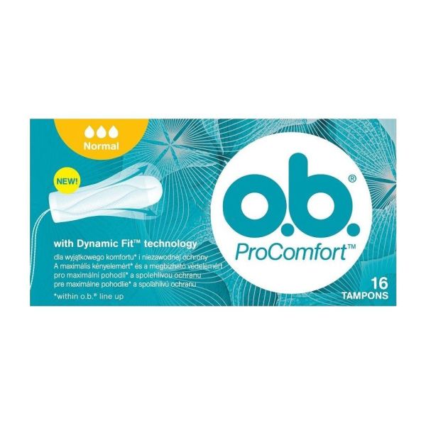 O.b Normal Tampon 16 li